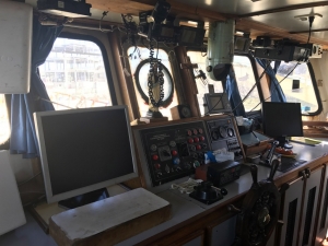 Vista del interior de uno de los barcos de nuestra flota.