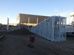 Obras de mejora en Cabo Vírgenes Argentina