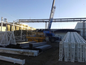 Obras de mejora en Cabo Vírgenes Argentina