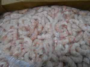 red shrimp peeled tail