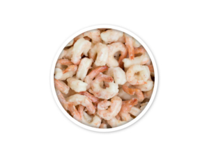 Langostino austral. Tail-on