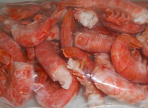 Formatos de valor añadido. Cola de Langostino con piel IQF