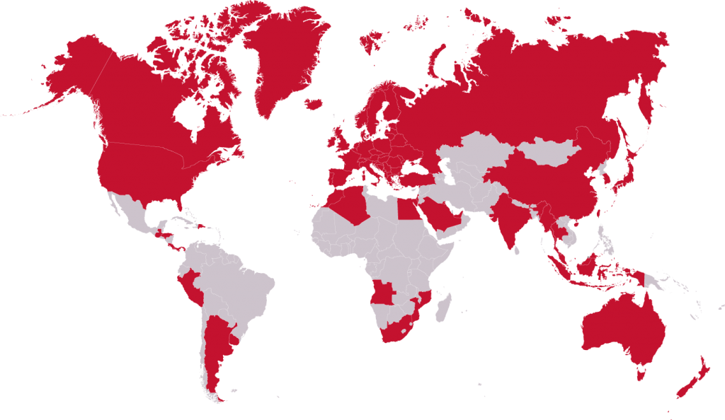 Cabo Vírgenes. Mapa de Exportaciones Cabo Vírgenes. Mapa de Exportaciones